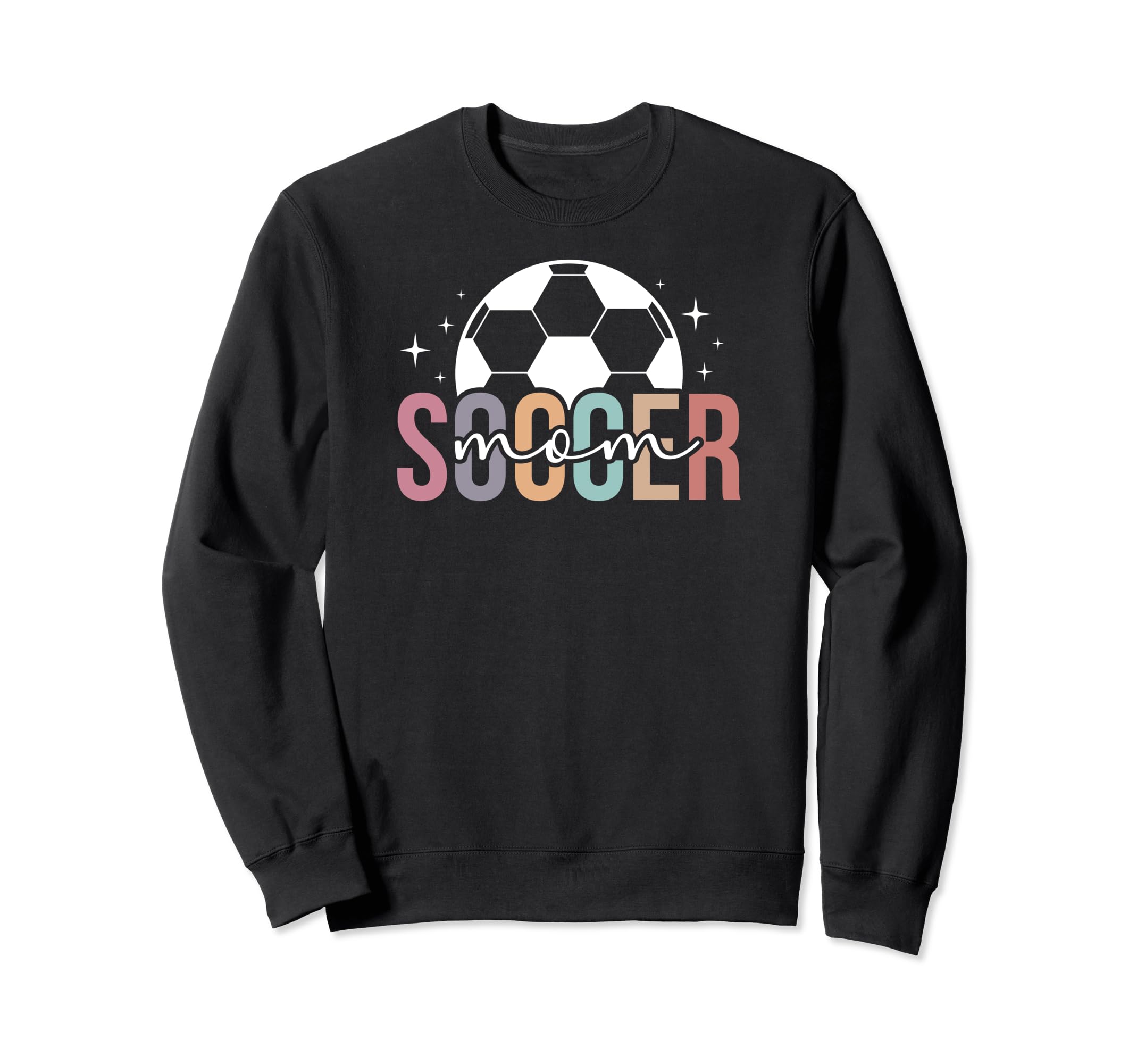 Soccer Mom Soccer Player Mama Boho Sweatshirt - Graphic Print Men Women - T-Shirt, Sweatshirt, Hoodie
