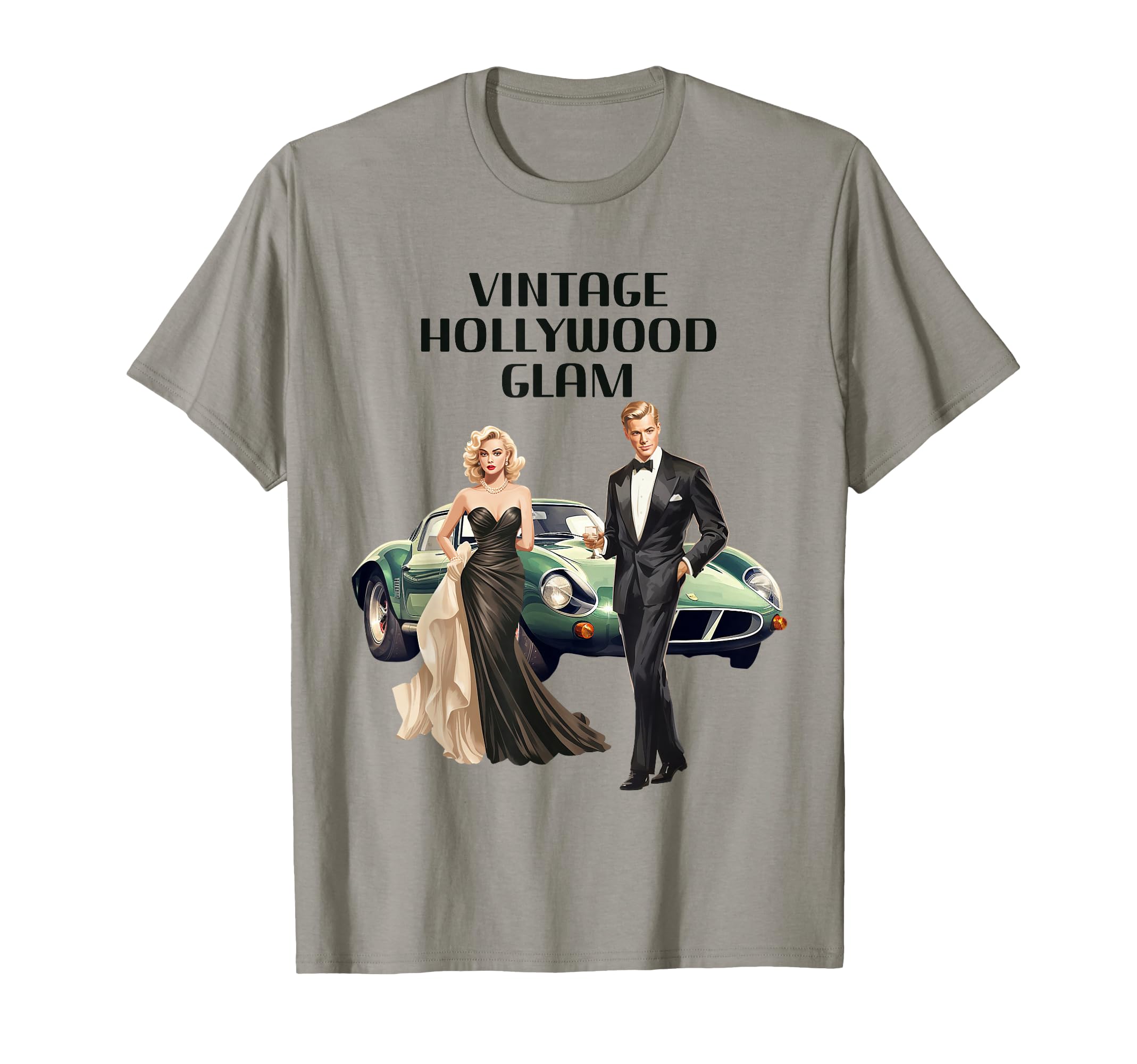 Hollywood Glam T-Shirt - Graphic Print Men Women - T-Shirt, Sweatshirt, Hoodie