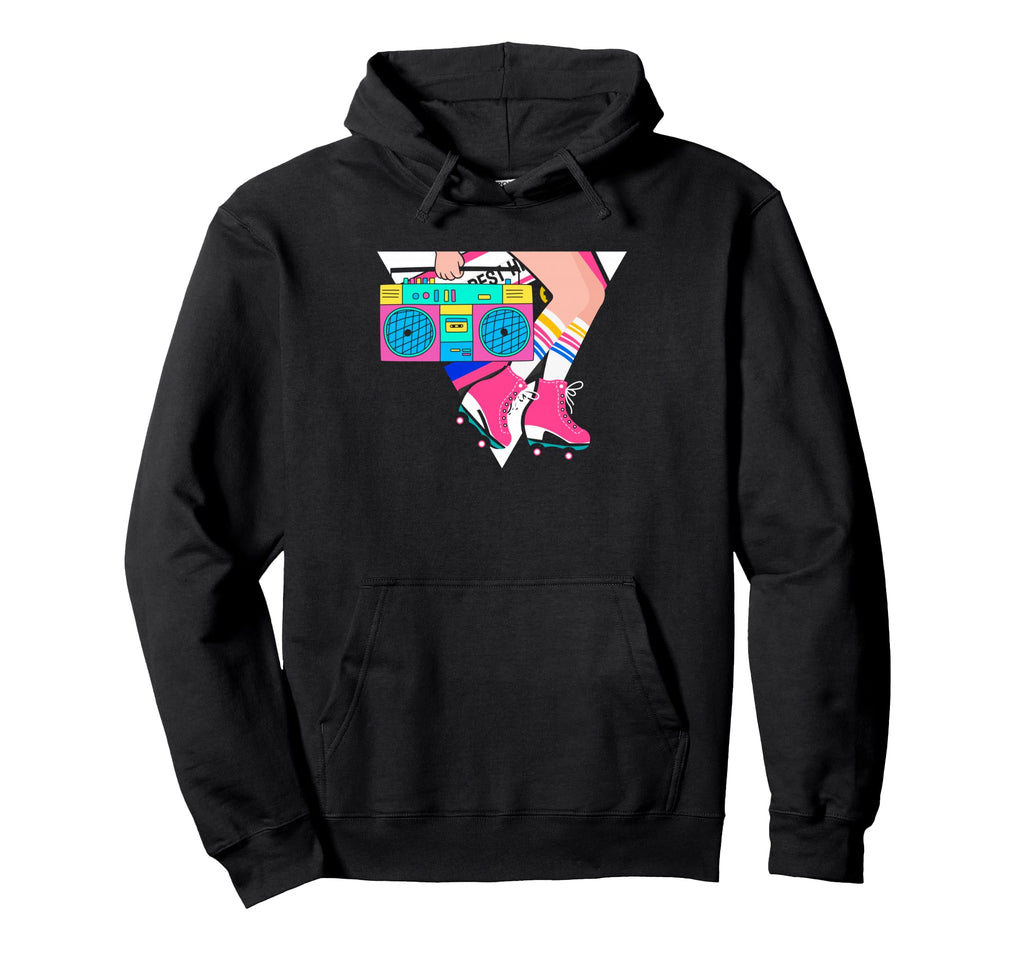 Roller Disco Skating 80S Roller Skates Hoodie - Streetwear Style Men Women - T-Shirt, Sweatshirt, Hoodie