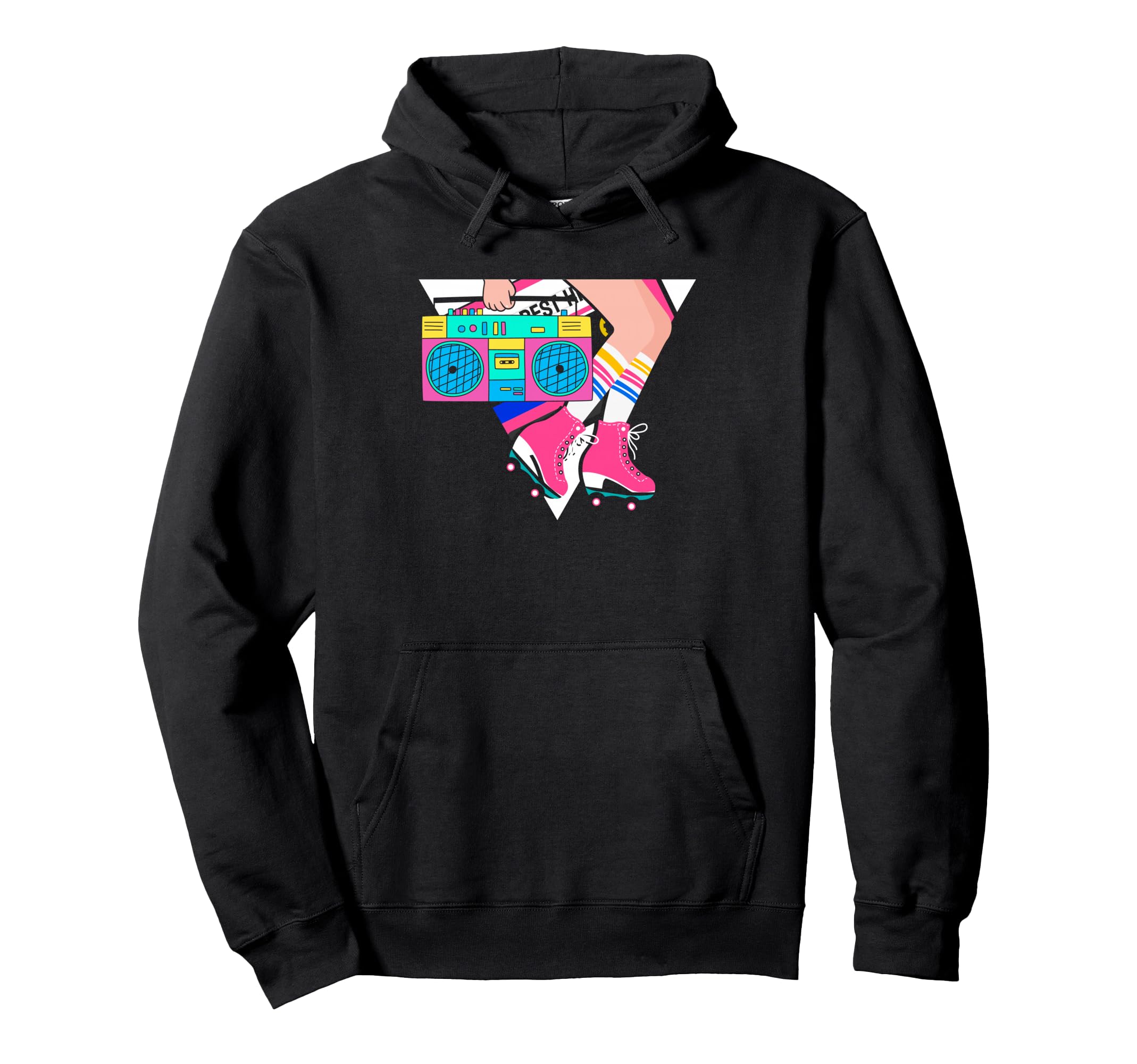 Roller Disco Skating 80S Roller Skates Hoodie - Streetwear Style Men Women - T-Shirt, Sweatshirt, Hoodie