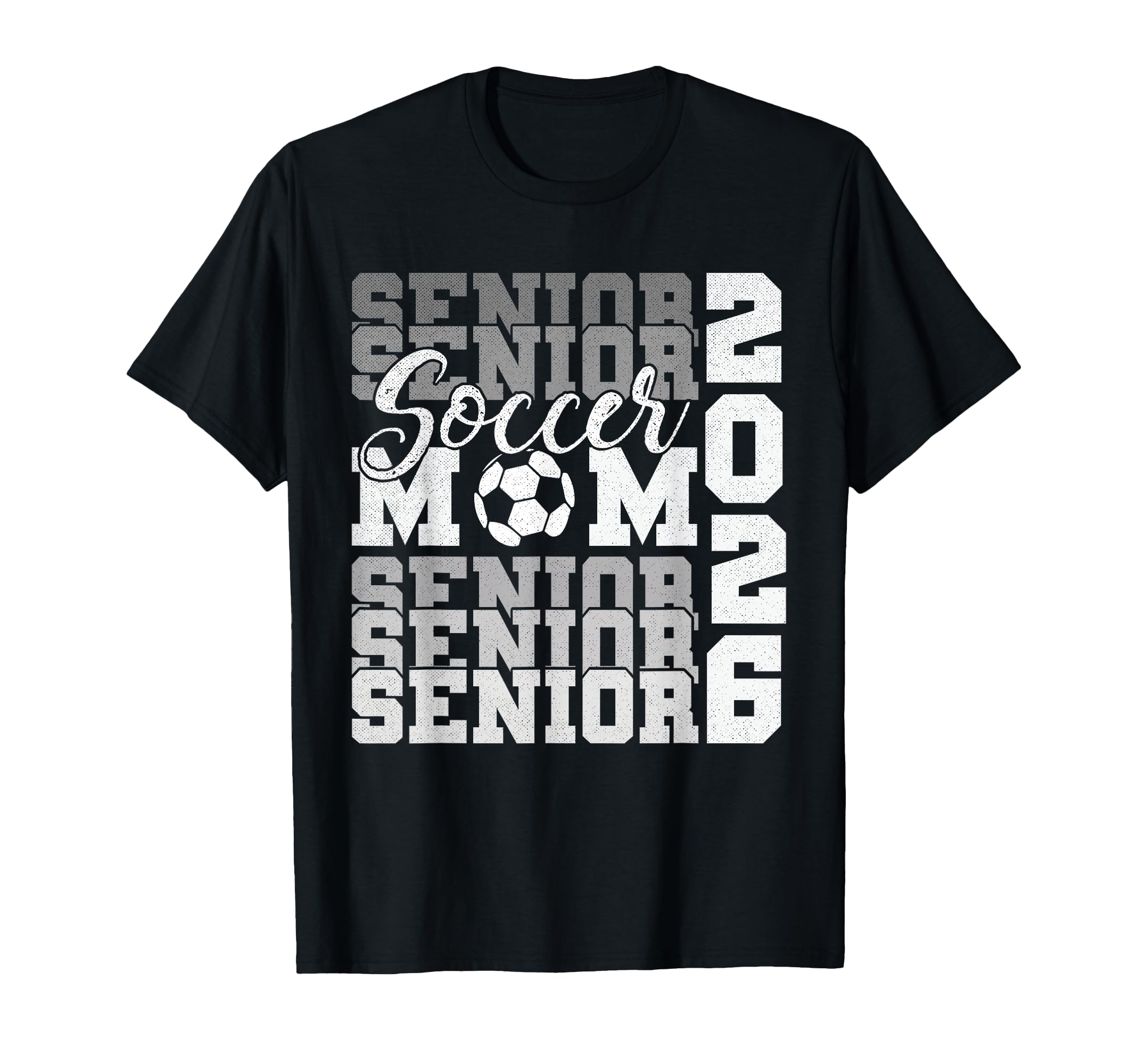 Senior Mom 2026 Soccer Class 2026 T-Shirt - Custom Art Print Men Women - T-Shirt, Sweatshirt, Hoodie
