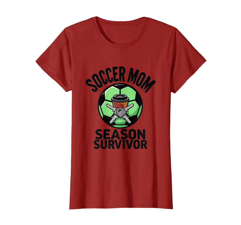 Soccer Mom Season Survivor T-Shirt - Trendy Graphic Unisex - T-Shirt, Sweatshirt, Hoodie