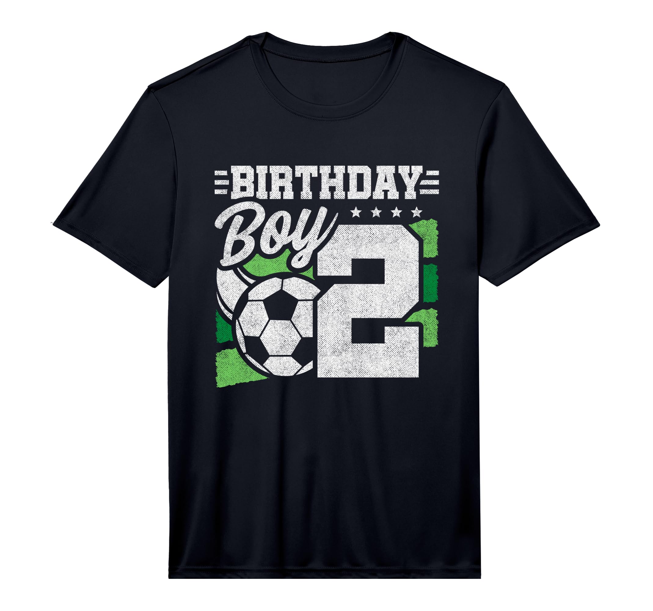 2 Year Old Soccer Birthday 2Nd Birthday T-Shirt - Unique Graphic Unisex - T-Shirt, Sweatshirt, Hoodie