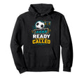Ready When Called Soccer Benchwarmer Hoodie - Minimalist Print for Adults - T-Shirt, Sweatshirt, Hoodie