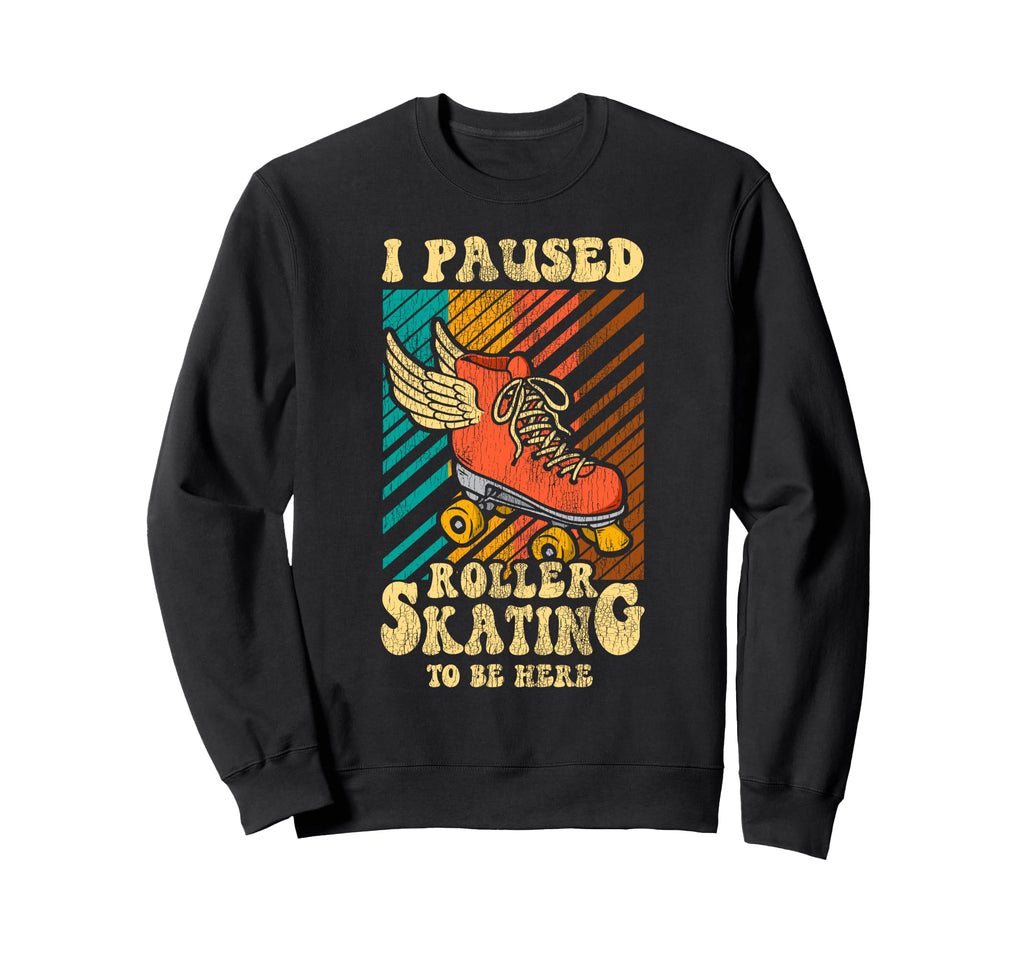 Roller Skating Skate 1970S Sweatshirt - Graphic Print Men Women - T-Shirt, Sweatshirt, Hoodie