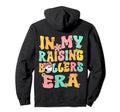 My Raising Ballers Era Baseball Hoodie - Minimalist Print for Adults - T-Shirt, Sweatshirt, Hoodie