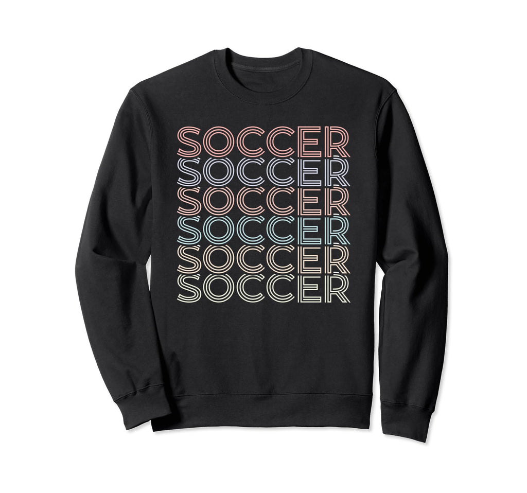 Athlete Player Soccer Repeated Sweatshirt - Aesthetic Graphic Men Women - T-Shirt, Sweatshirt, Hoodie
