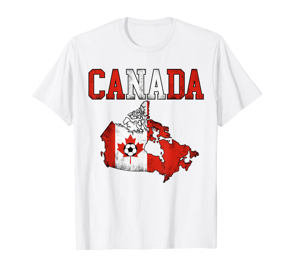 Canada Soccer Canadian Football Fan T-Shirt - Minimalist Print for Adults - T-Shirt, Sweatshirt, Hoodie