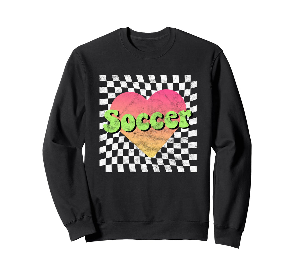 Soccer Lover Heart Sweatshirt - Graphic Print for Adults - T-Shirt, Sweatshirt, Hoodie