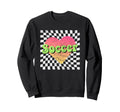 Soccer Lover Heart Sweatshirt - Graphic Print for Adults - T-Shirt, Sweatshirt, Hoodie