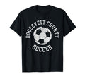 Roosevelt County Soccer Distressed 90S T-Shirt - Custom Art Print Men Women - T-Shirt, Sweatshirt, Hoodie