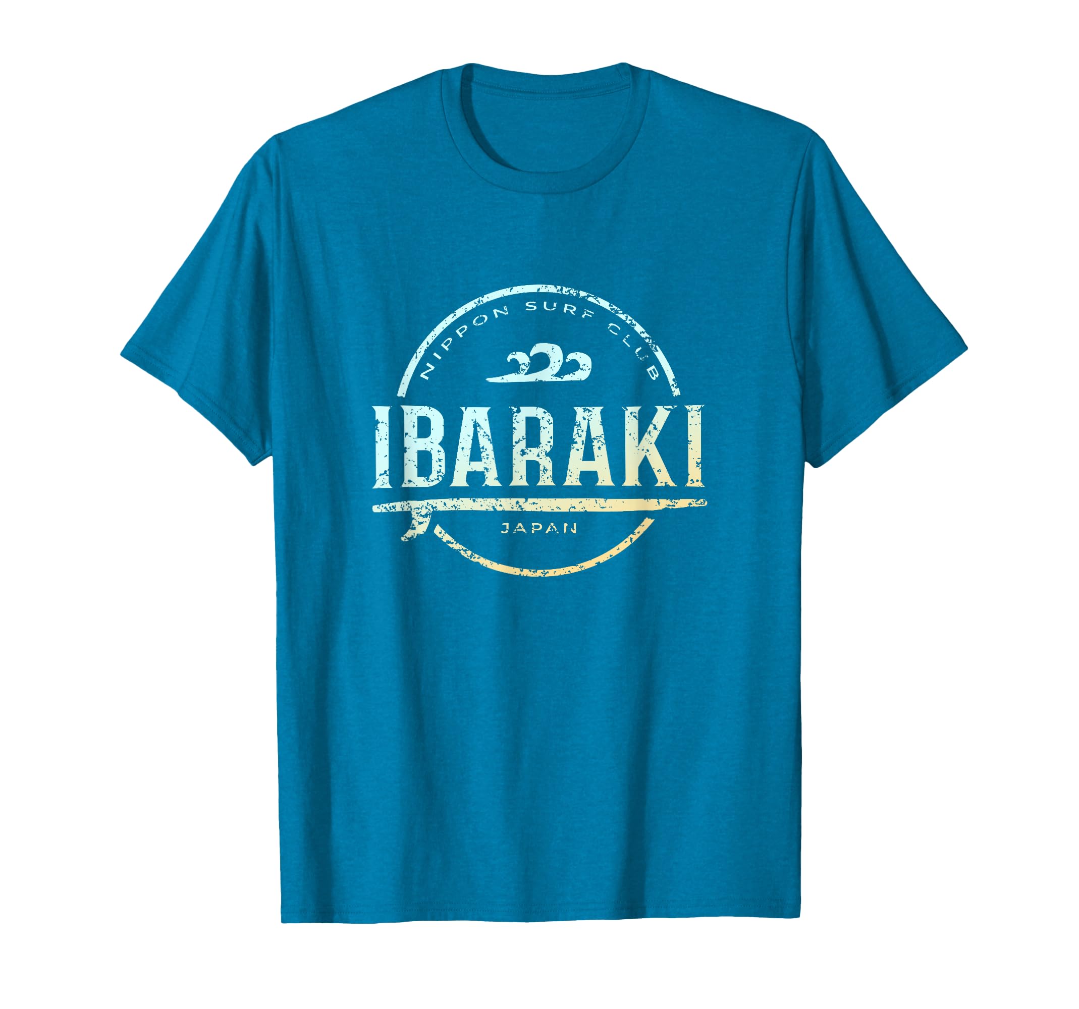 Ibaraki Japan Ibaraki Japan Surf T-Shirt - Casual Everyday Wear for Adults - T-Shirt, Sweatshirt, Hoodie