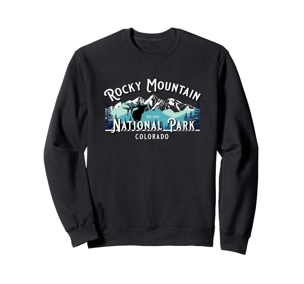 Rocky Mountain National Park Sweatshirt - Casual Everyday Wear for Adults - T-Shirt, Sweatshirt, Hoodie