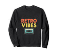 Vibes Cassette Tape Sweatshirt - Aesthetic Graphic Unisex - T-Shirt, Sweatshirt, Hoodie