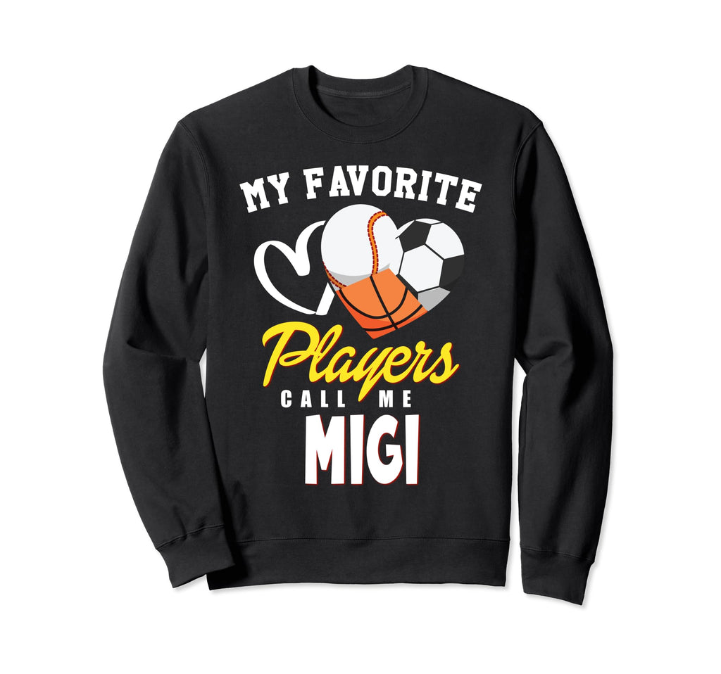 My Favorite Players Baseball Soccer Sweatshirt - Minimalist Print Unisex - T-Shirt, Sweatshirt, Hoodie