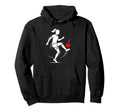 Soccer Valentines Day Heart Love Hoodie - Novelty Apparel for Adults - T-Shirt, Sweatshirt, Hoodie