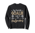 My Favorite Goalie Calls Me Halmoni Sweatshirt - Graphic Print Men Women - T-Shirt, Sweatshirt, Hoodie