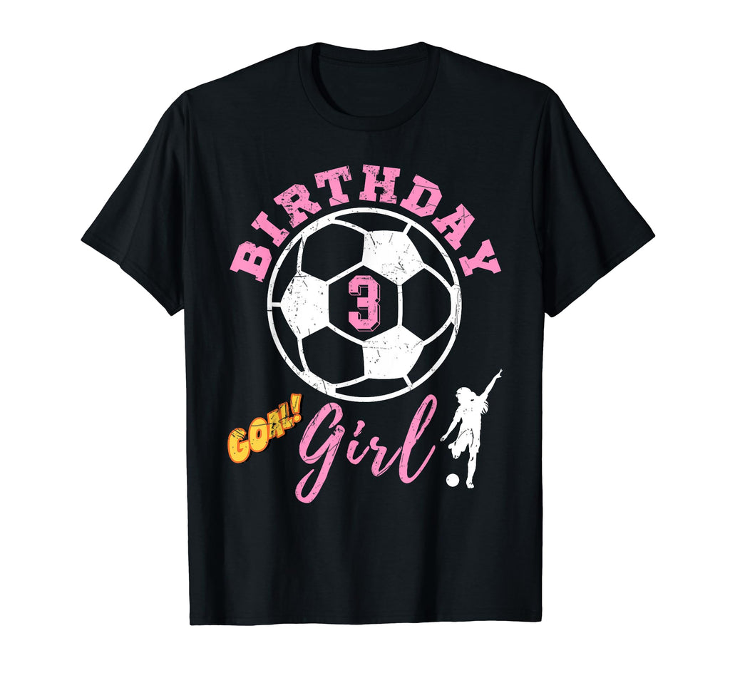 3 Years Old Birthday 3Rd Soccer T-Shirt - Custom Art Print Men Women - T-Shirt, Sweatshirt, Hoodie