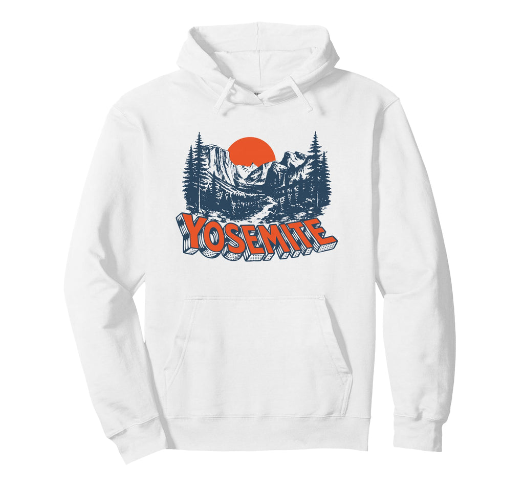 Yosemite National Park Hoodie - Novelty Apparel Unisex - T-Shirt, Sweatshirt, Hoodie