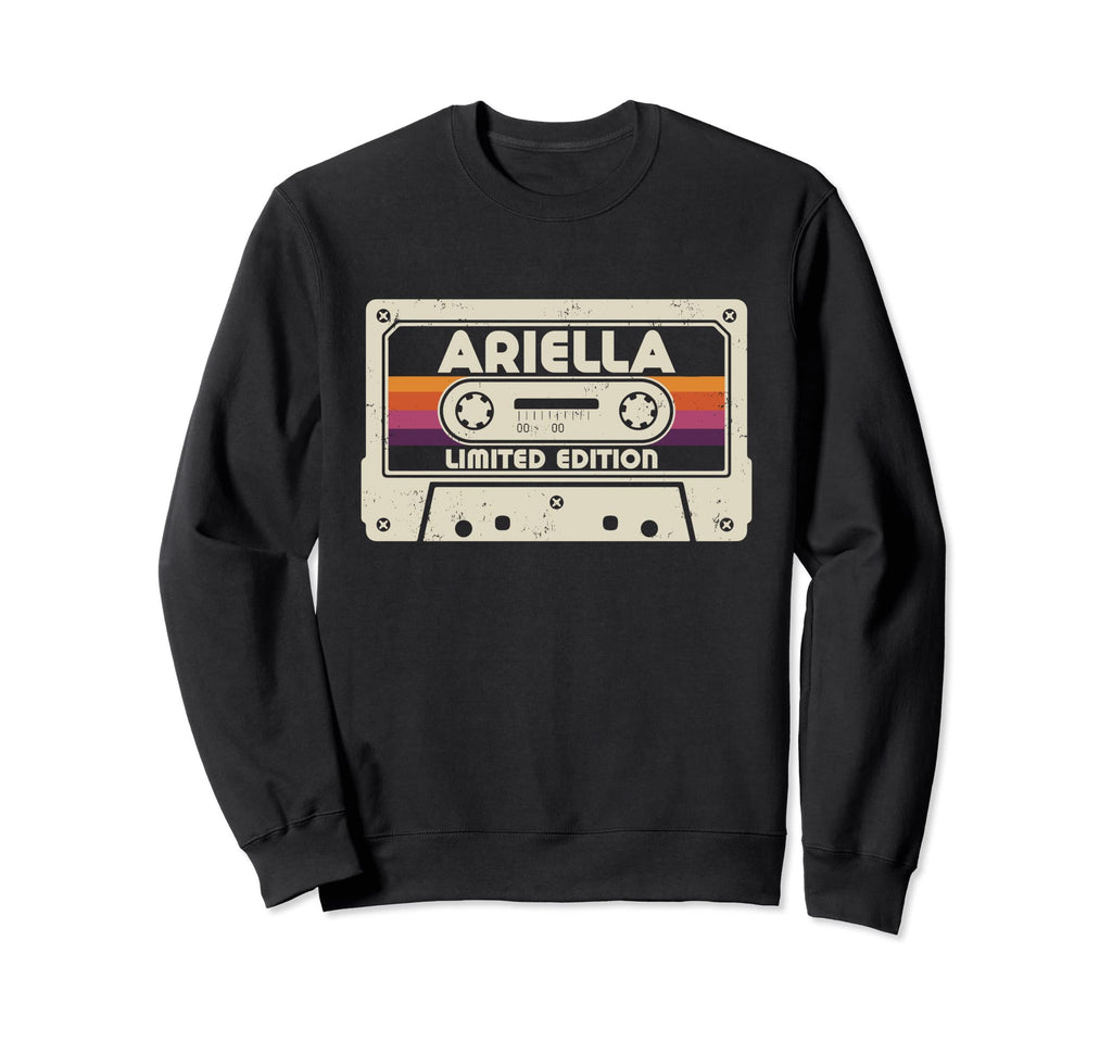 Ariella First Name Cassette Tape Sweatshirt - Minimalist Print Men Women - T-Shirt, Sweatshirt, Hoodie