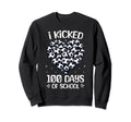 100 Days School Soccer Heart Love Sweatshirt - Novelty Apparel Unisex - T-Shirt, Sweatshirt, Hoodie