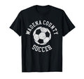 Wadena County Soccer Distressed 90S T-Shirt - Minimalist Print Men Women - T-Shirt, Sweatshirt, Hoodie