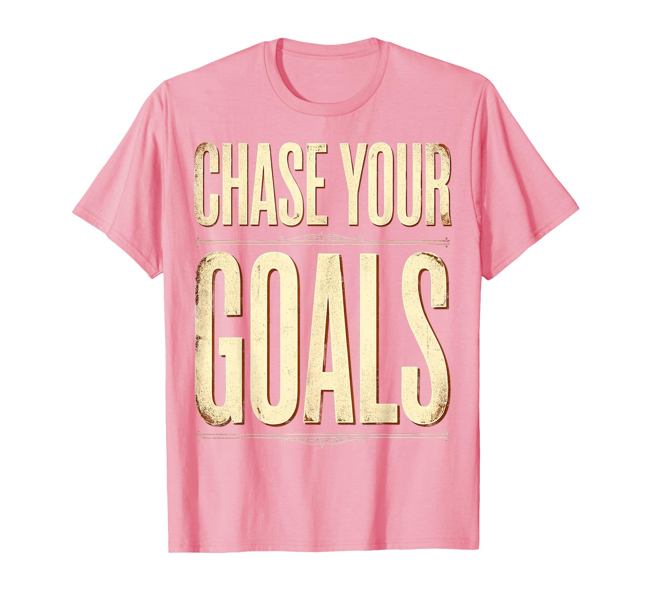 Chase Your Goals Soccer Motivational T-Shirt - Aesthetic Graphic for Adults - T-Shirt, Sweatshirt, Hoodie