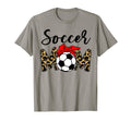 Soccer Mom Leopard Funny Soccer Ball T-Shirt - Streetwear Style Men Women - T-Shirt, Sweatshirt, Hoodie