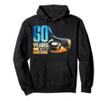 60Th Birthday Icehockey Player Ice Hoodie - Fun Novelty Design for Adults - T-Shirt, Sweatshirt, Hoodie