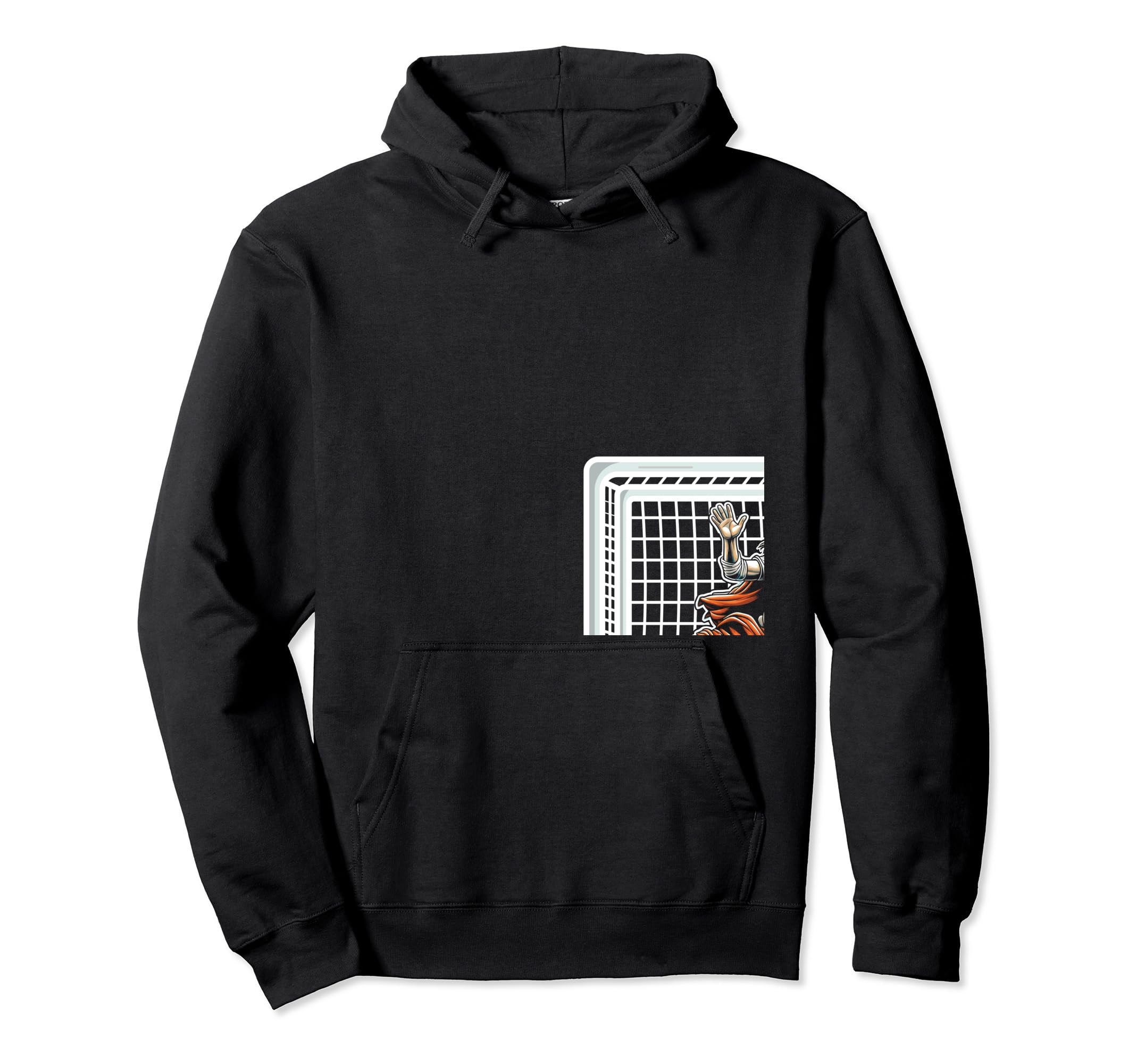 Soccer Goalie Funny Goalkeeper Hoodie - Unique Graphic for Adults - T-Shirt, Sweatshirt, Hoodie