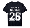 Number 26 Custom Proud Soccer Futbol T-Shirt - Custom Art Print Men Women - T-Shirt, Sweatshirt, Hoodie
