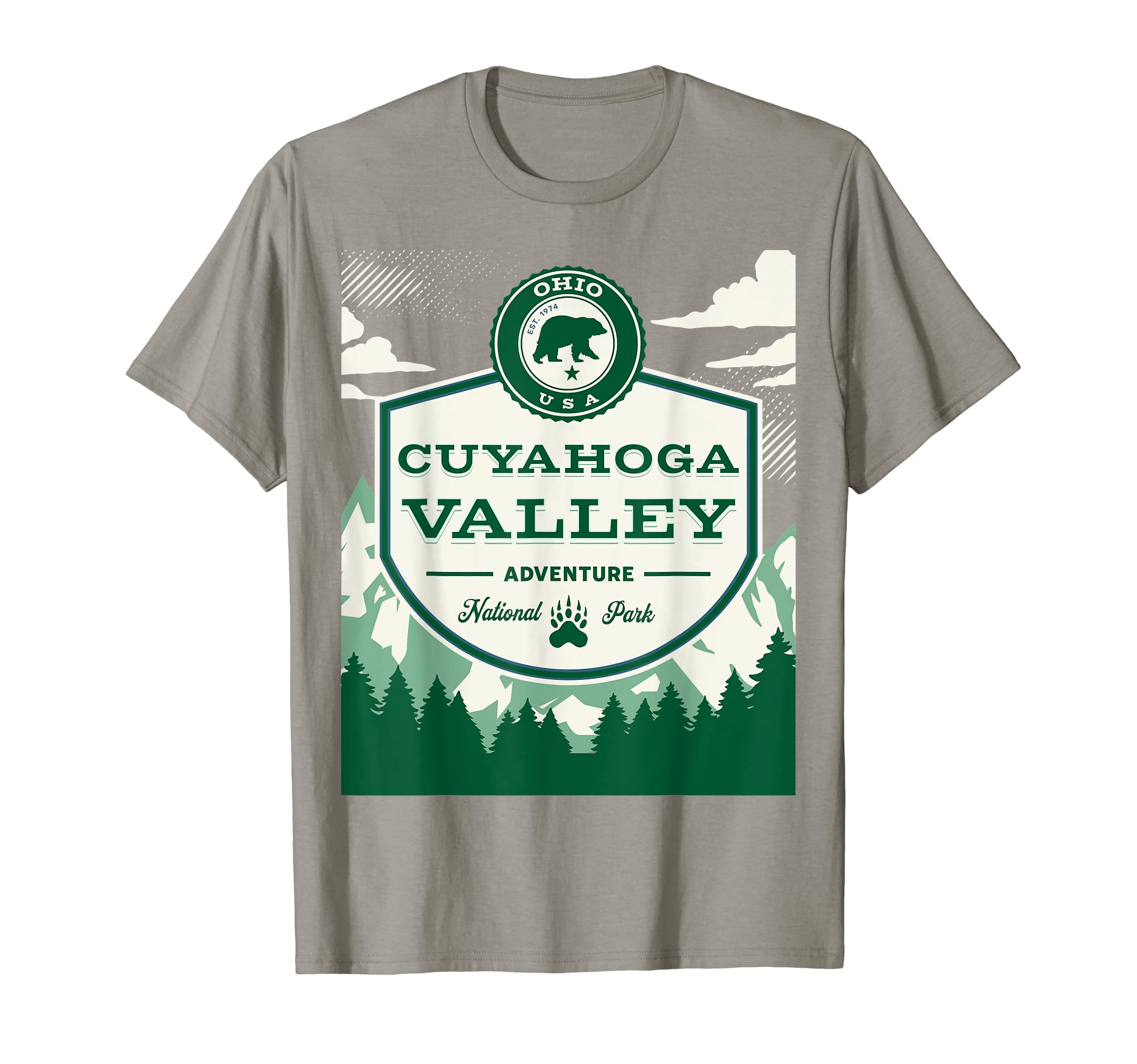 Cuyahoga Valley National Park Ohio T-Shirt - Custom Art Print Men Women - T-Shirt, Sweatshirt, Hoodie