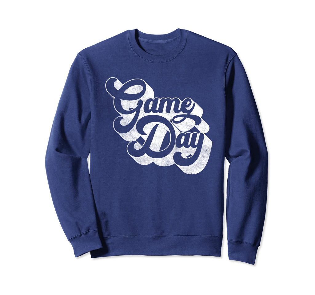 Game Day White Sports Soccer Football Sweatshirt - Custom Art Print Unisex - T-Shirt, Sweatshirt, Hoodie