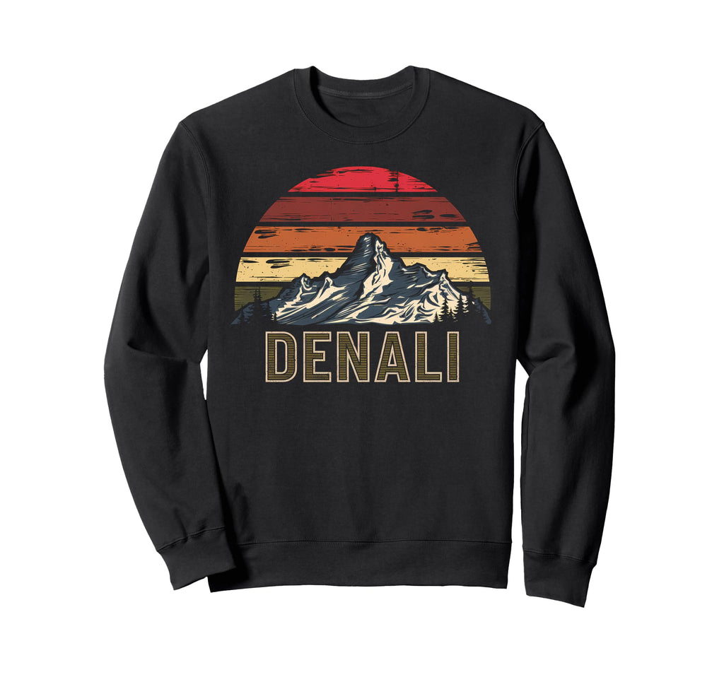 Denali Est 1917 Alaska National Park Sweatshirt - Novelty Apparel Men Women - T-Shirt, Sweatshirt, Hoodie