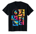 6Th Birthday Soccer Player Football 6 T-Shirt - Unique Graphic Men Women - T-Shirt, Sweatshirt, Hoodie