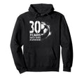 30Th Birthday Soccer Player Football 30 Hoodie - Graphic Print for Adults - T-Shirt, Sweatshirt, Hoodie