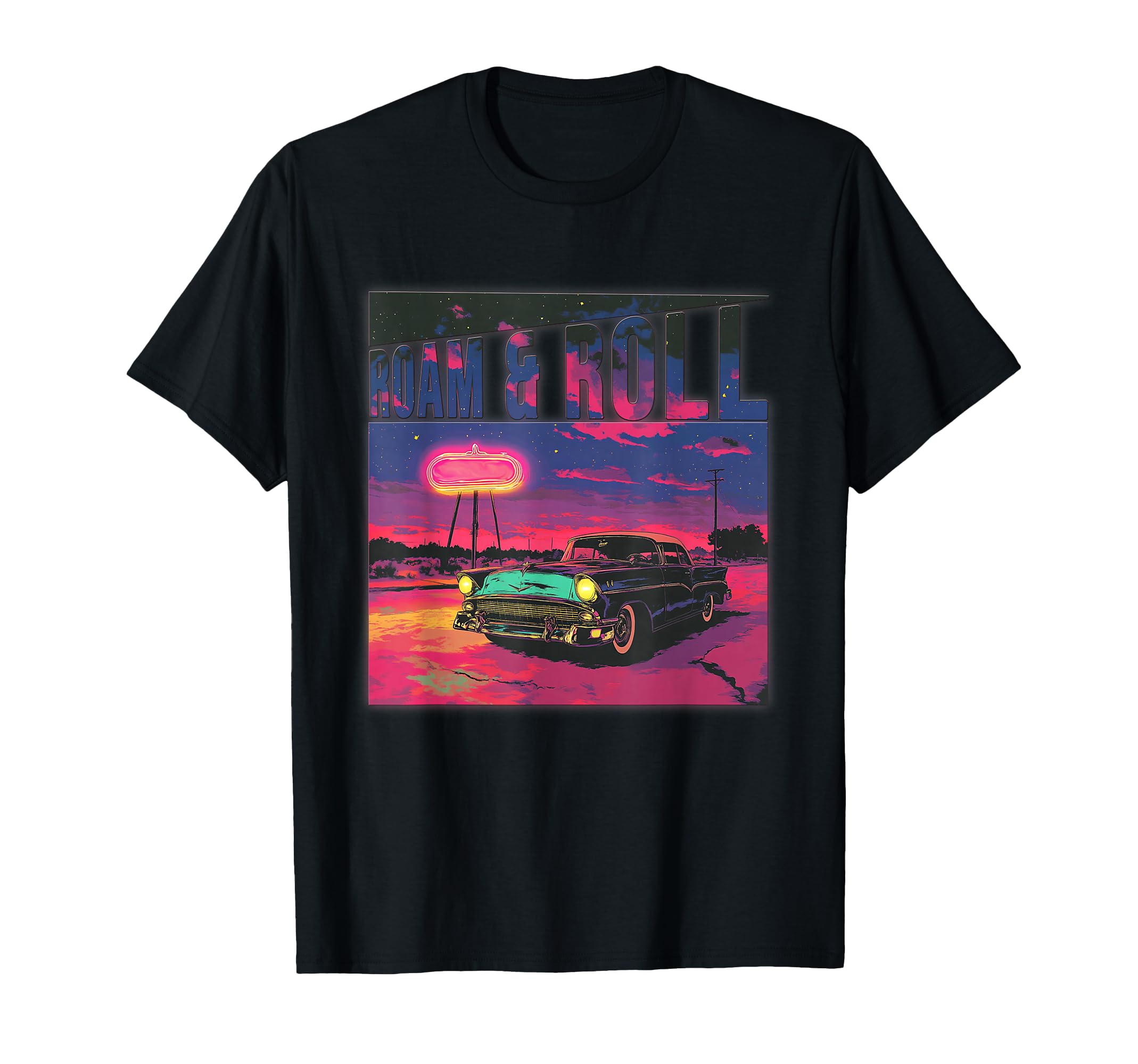 Route 66 Centennial Mother Road 100 T-Shirt - Custom Art Print Unisex - T-Shirt, Sweatshirt, Hoodie