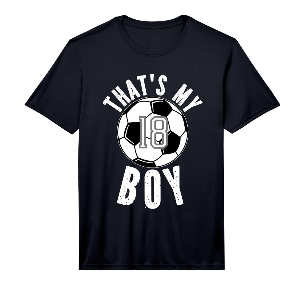 Thats My Number 18 Soccer T-Shirt - Aesthetic Graphic for Adults - T-Shirt, Sweatshirt, Hoodie
