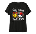 Busy Raising Ballers Softball And T-Shirt - Streetwear Style for Adults - T-Shirt, Sweatshirt, Hoodie