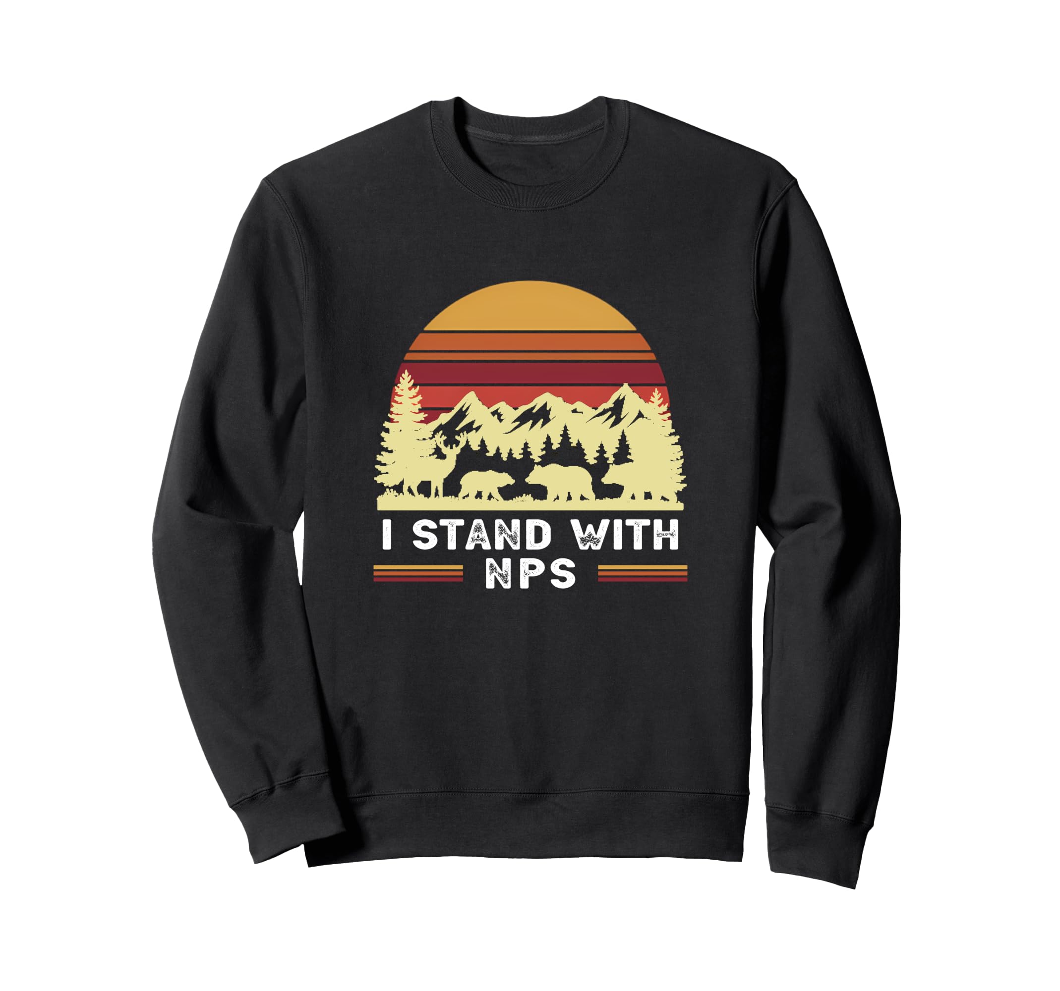 Stand Nps National Park Support Park Sweatshirt - Graphic Print Unisex - T-Shirt, Sweatshirt, Hoodie