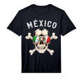 Mens Mexico Pirate Soccer Fan Skull T-Shirt - Novelty Apparel for Adults - T-Shirt, Sweatshirt, Hoodie