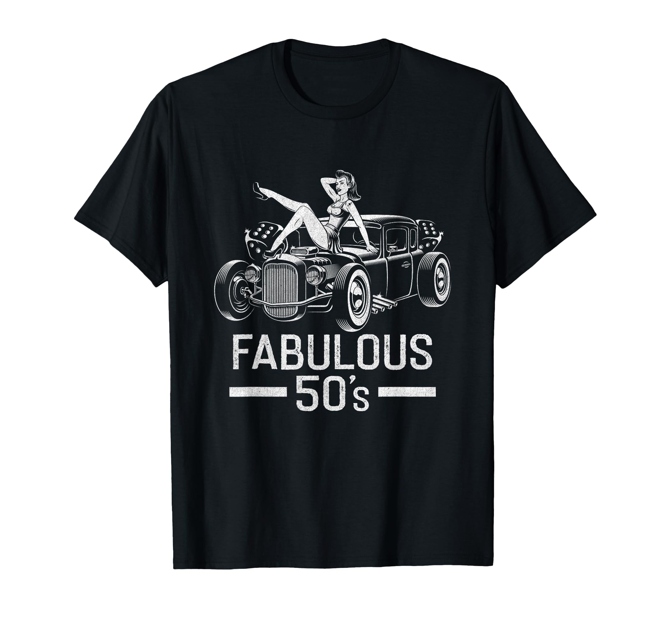 Sock Hop Costume Fabulous 50S T-Shirt - Fun Novelty Design for Adults - T-Shirt, Sweatshirt, Hoodie