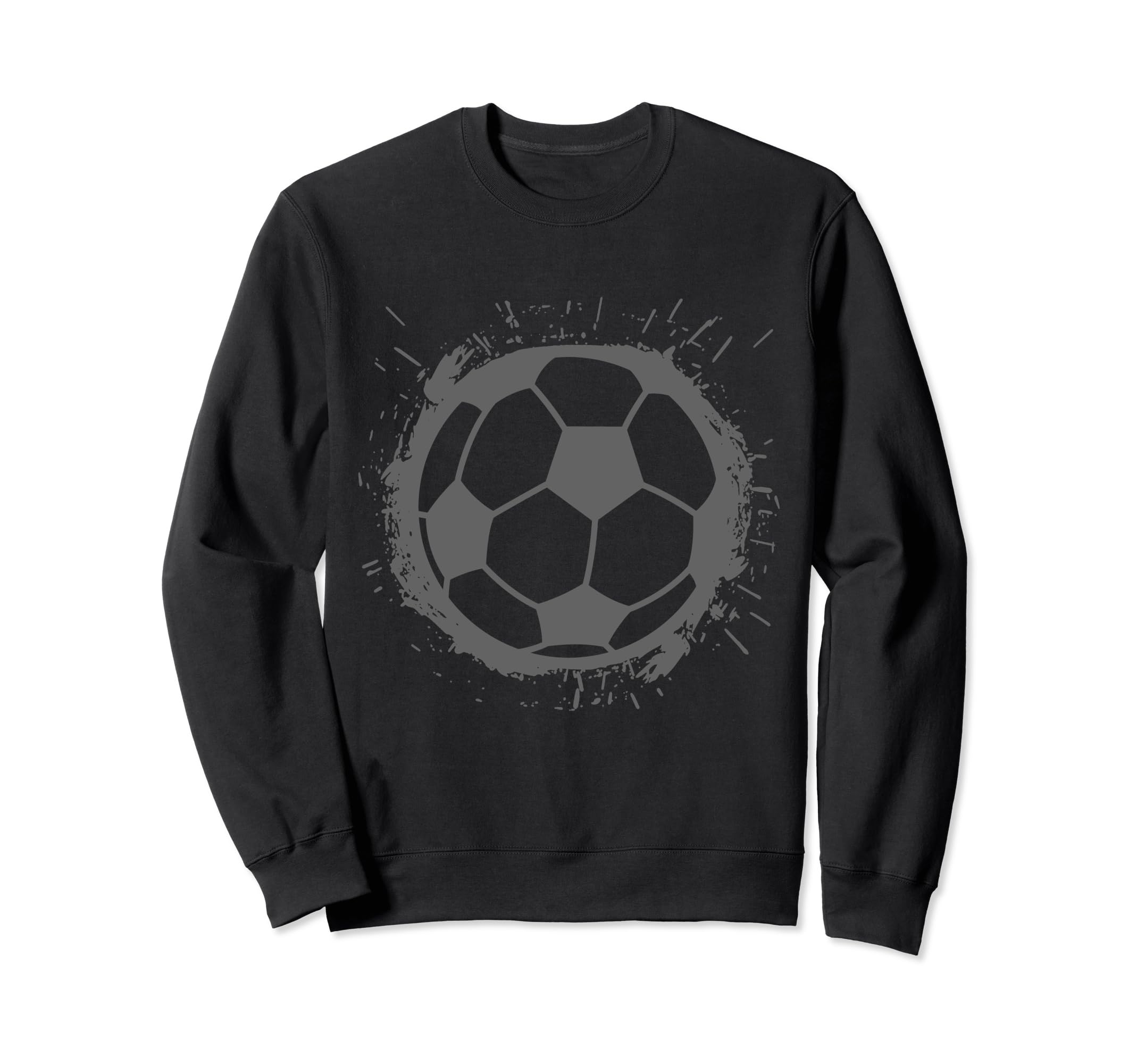 Soccer Player Ball Sports Sweatshirt - Trendy Graphic Men Women - T-Shirt, Sweatshirt, Hoodie