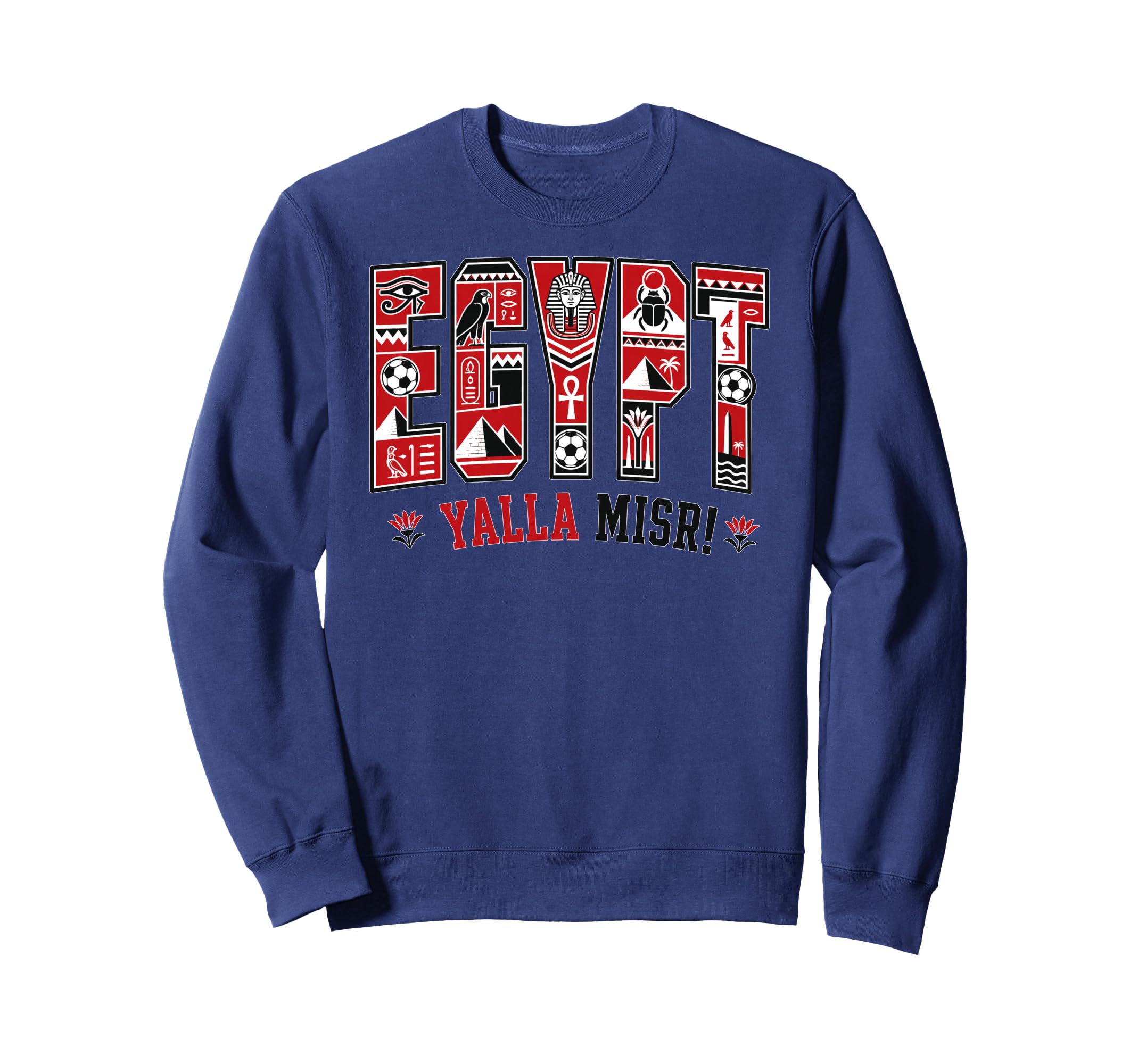 Egypt Soccer 2026 Egyptian Fans Sweatshirt - Streetwear Style Men Women - T-Shirt, Sweatshirt, Hoodie