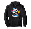 Soccer Ball Melting Ice Cream Drip Hoodie - Casual Everyday Wear Unisex - T-Shirt, Sweatshirt, Hoodie
