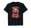 Busy Raising Ballers Thanksgiving Baseball T-Shirt - Novelty Apparel Unisex - T-Shirt, Sweatshirt, Hoodie
