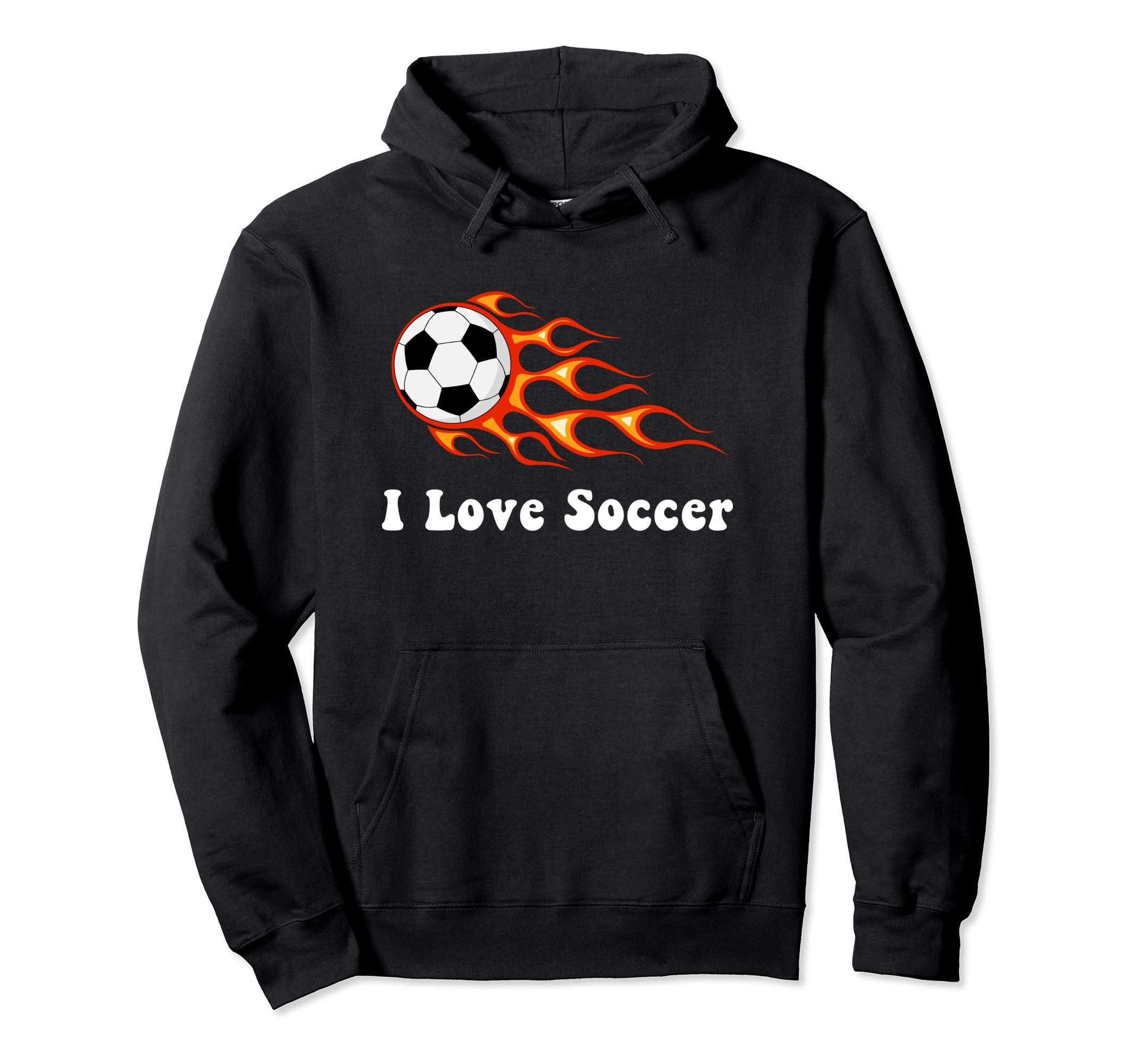 I Love Soccer Groovy Sports And Hoodie - Aesthetic Graphic for Adults - T-Shirt, Sweatshirt, Hoodie