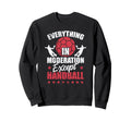 Everything Moderation Except Sweatshirt - Minimalist Print Men Women - T-Shirt, Sweatshirt, Hoodie