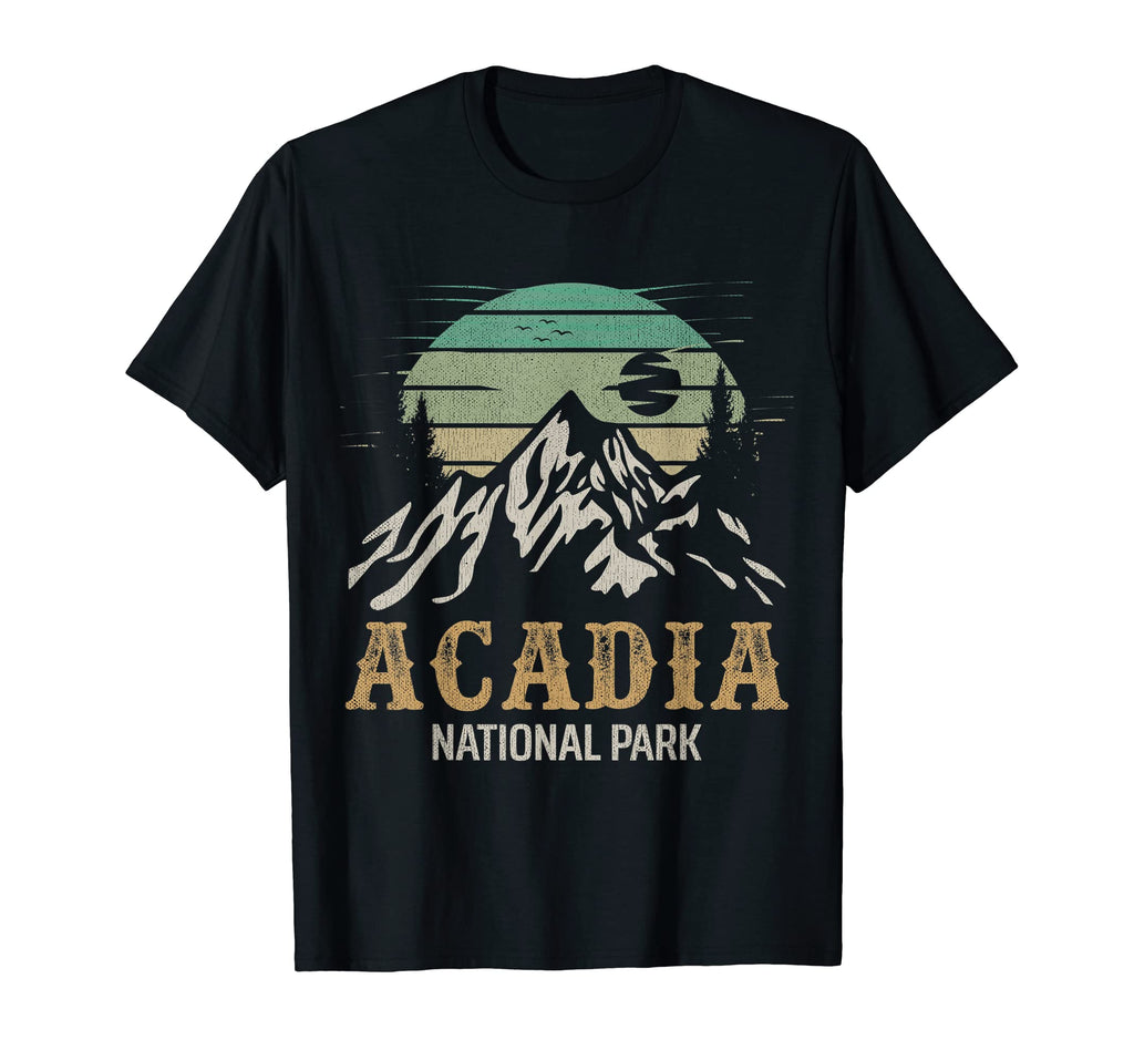 Acadia National Park Hiking T-Shirt - Trendy Graphic Men Women - T-Shirt, Sweatshirt, Hoodie