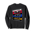Life Is Mixtape Old School Cassette Tape Sweatshirt - Unique Graphic Unisex - T-Shirt, Sweatshirt, Hoodie